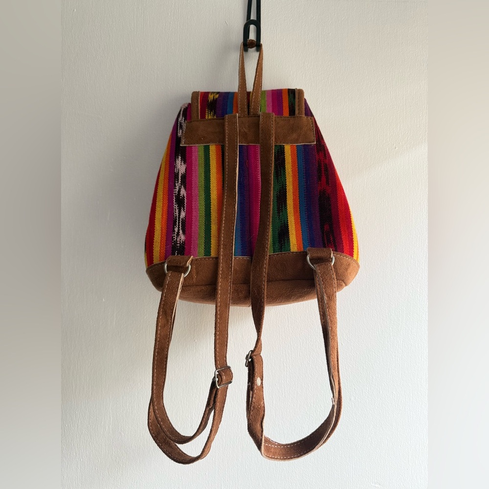 Handmade Mini Backpack 🩷 Multicolor - Picture 4 of 5